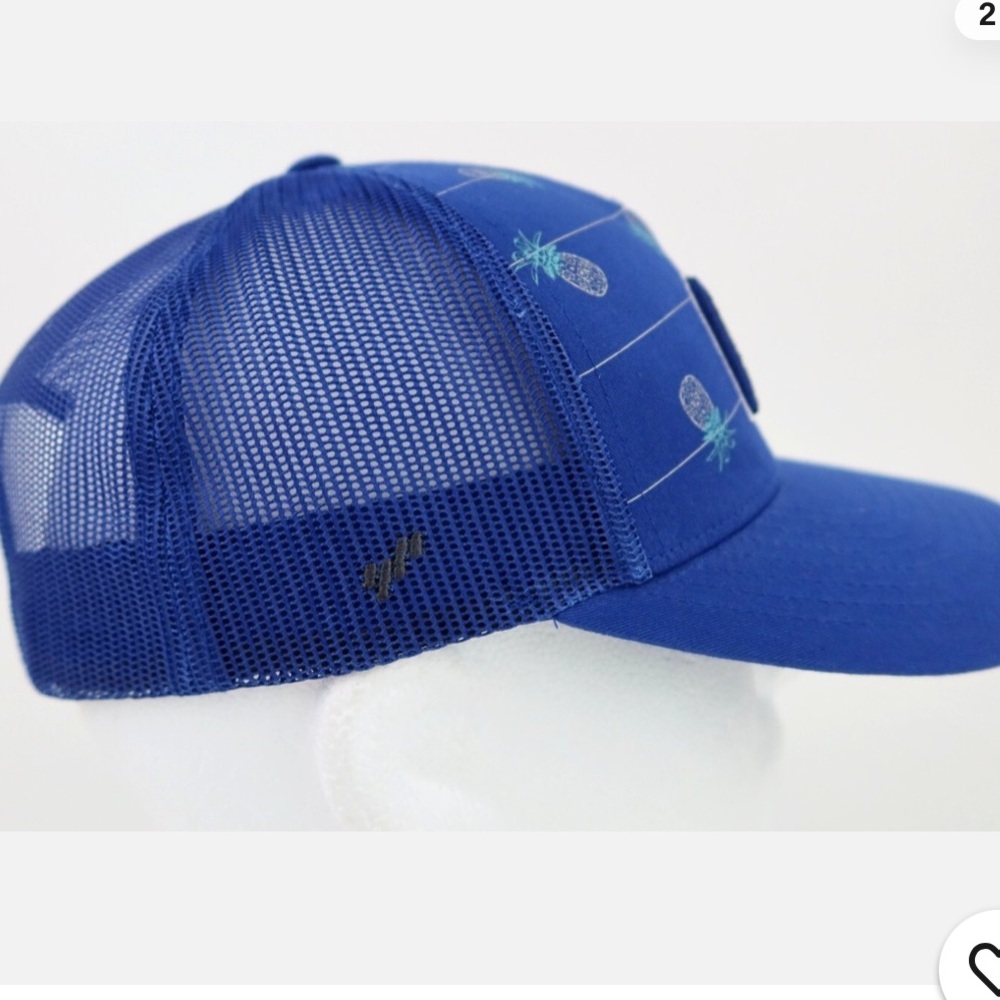 Travis Mathew Blue Mesh Tour Hat - Picture 2 of 9